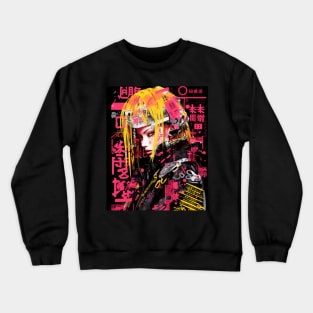 Japanese streatwear collage Crewneck Sweatshirt